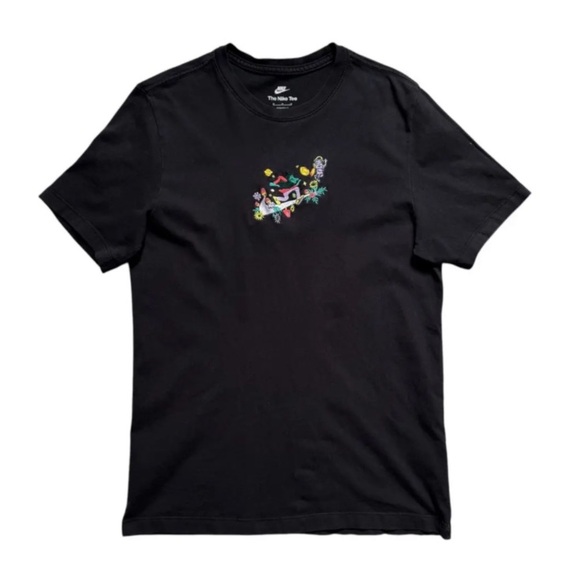 NIKE MENS WIZARD AND FROG T SHIRT BLACK SHORT SLEEVE XL - Picture 7 of 7